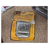 GE Motor, container of fuses, transformer for bells, buzzers, chimes and door openers, a bunch of misc wires and other misc items