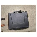 Misc tool batch - 2 pipe wrenches, Milwaukee tool box, tool tray, claw hammer, 25