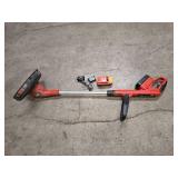 Black and Decker cordless / battery operated weed eater / trimmer - includes battery and charger