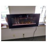 Home Decorations Collection Infrared Fireplace Wall Mount Model SP5787 with remote