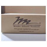 (2) Middle Atlantic  8" 20A Control Module, RLM-20A; for use with MPR Series Modular Raceway Systems.