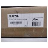 (2) Middle Atlantic  8" 20A Control Module, RLM-20A; for use with MPR Series Modular Raceway Systems.