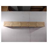 (5) Atlas Sound Up AT10 Stainless Steel 10W Single Gang 70.7V Commercial Attenuator