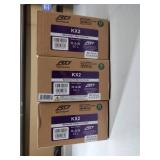 (3) RTI KX2 in-wall controller with twelve programmable hard buttons and a 2.8" color touchscreen