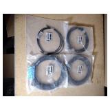 (4) Shure reverse SMA coaxial cables