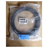 (4) Shure reverse SMA coaxial cables