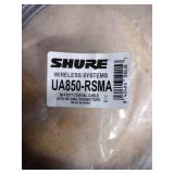 (4) Shure reverse SMA coaxial cables