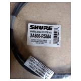 (4) Shure reverse SMA coaxial cables