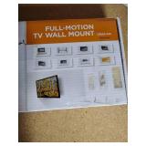 (4) TV Wall Mounts, (1) Loudspeaker wall mount