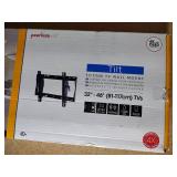 (4) TV Wall Mounts, (1) Loudspeaker wall mount