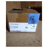 EXTRON: two-gang Ethernet controller, HalfRack Shelf, wireless transmitter/receiver, transmitter HDMI,  longDistance transmitter