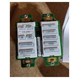 EXTRON: two-gang Ethernet controller, HalfRack Shelf, wireless transmitter/receiver, transmitter HDMI,  longDistance transmitter
