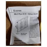 EXTRON: two-gang Ethernet controller, HalfRack Shelf, wireless transmitter/receiver, transmitter HDMI,  longDistance transmitter