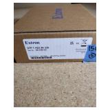 EXTRON: two-gang Ethernet controller, HalfRack Shelf, wireless transmitter/receiver, transmitter HDMI,  longDistance transmitter