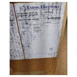 EXTRON Cable Access Enclosures; Parts for EXTRON system that integrates a new collaboration pod into a classroom AV systm