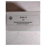 BTech AV Projector Ceiling Mount BT899/B, Adjustable Drop Ceiling Mount BT7851/B