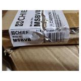 Chief Flat Panel Ceiling Mount; Flat Panel interface Bracket; In-Wall Storage Box