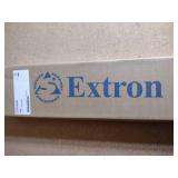 EXTRON:  (2) RM 5, 3RU rack mount kits; PCM 340 WHITE Projector Drop Ceiling Mount