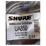 Shure Coaxial Cable Monoprice coax; Sennheiser Antenna cable