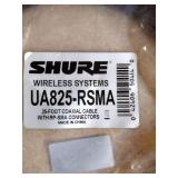 Shure Coaxial Cable Monoprice coax; Sennheiser Antenna cable