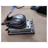 3 sanders: Craftsman 1/3 sheet pad sander, Campbell Hausfeld Jitterbug TL1005, Black & Decker 3 1/4" planer