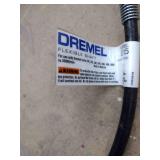 Dremel 400 kit includes Digital Multi-Tool, the Flex Shaft Attachment, Dremel accessories & carrying case