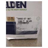 Belden 6200UE Low Smoke Speaker Cable - White - 1000 FT