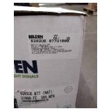 Belden 6200UE Low Smoke Speaker Cable - White - 1000 FT