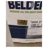 Belden 6200UE Low Smoke Speaker Cable - White - 1000 FT
