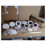 Speakers & Parts: EV EVID C4.2, Atlas Sound FAP40T,  QSC AC-C4T-NB, QSC AC-C8T-nb, C-Rings, rails, speaker grill ass