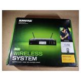 Shure BLX Wireless Microphone System.