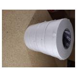 (8) Tape Plus Professional Carpet tape; (4) Cloth-based warning tape, 2″ W  Roll. White cloth with red lettering or blue lettering