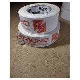 (8) Tape Plus Professional Carpet tape; (4) Cloth-based warning tape, 2″ W  Roll. White cloth with red lettering or blue lettering