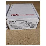 (2) RDL D series TPS1A modules: single-pair audio sending modules compatible with RDL Format-A twisted pair products