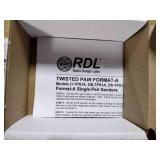 RDL TPS1A module: single-pair audio sending modules; RDL PS-24AS 24 VDC Switching Power Supply