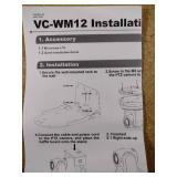 Lumens Camera Mounting Bracket VC-WM12 Black