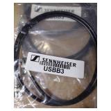 Sennheiser and Shure Cables: Antenna, Guitar, coaxial with BNC connectors.
