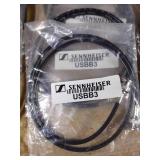Sennheiser and Shure Cables: Antenna, Guitar, coaxial with BNC connectors.