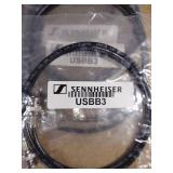 Sennheiser and Shure Cables: Antenna, Guitar, coaxial with BNC connectors.