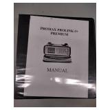 Promax Prolink-3+ Premium Advanced Color TV & Sat Level Meter in bag