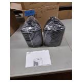 (3) QSC AC-S4T AcousticCoverage Series BLACK transformer-equipped 4" surface-mount loudspeakers