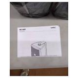 (3) QSC AC-S4T AcousticCoverage Series BLACK transformer-equipped 4" surface-mount loudspeakers