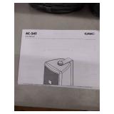 (3) QSC AC-S4T AcousticCoverage Series BLACK transformer-equipped 4" surface-mount loudspeakers