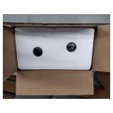 (3) QSC AC-S4T AcousticCoverage Series BLACK transformer-equipped 4" surface-mount loudspeakers