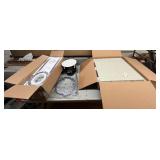 Bogen ACD2X2 Drop-In Ceiling Speaker; QSC AD-C4T AcoustucDesign 4.5" 2-way & AD-C6T 6.5" Loudspeakers