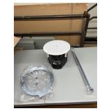 Bogen ACD2X2 Drop-In Ceiling Speaker; QSC AD-C4T AcoustucDesign 4.5" 2-way & AD-C6T 6.5" Loudspeakers