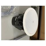 Bogen ACD2X2 Drop-In Ceiling Speaker; QSC AD-C4T AcoustucDesign 4.5" 2-way & AD-C6T 6.5" Loudspeakers