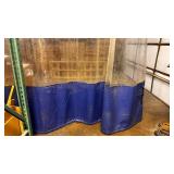 Industrial Safety Curtain Wall, great for dust control, painting, power-wash over spray, or dividing work areas