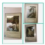 3 Craig Blacklock Art Pieces called "Minnesota Wild"