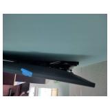 Samsung 75” TV with Samsung remote and Roku Remote.